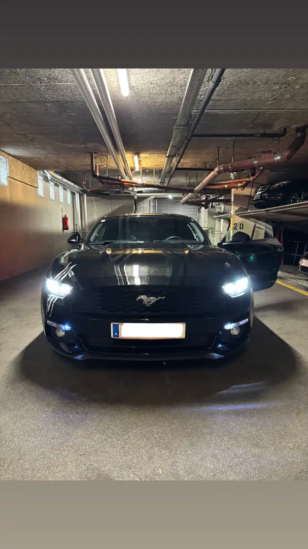 Ford Mustang 2,3 EcoBoost Aut. Schwarz - 1