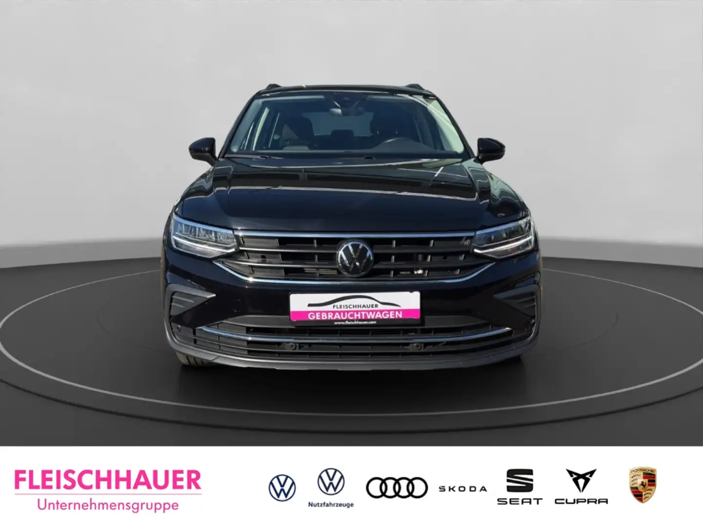 Volkswagen Tiguan Life 1.5 TSI Navi+LED+18''+Kamera+VC+App-connect Schwarz - 2