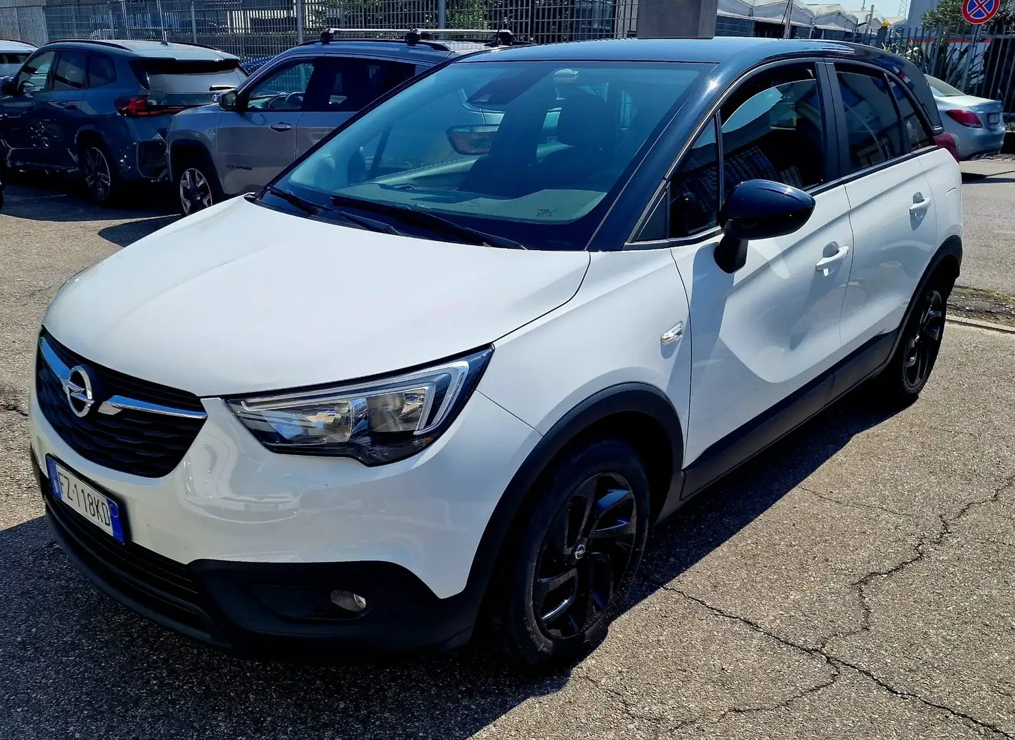 Opel Crossland X 1.2 120 Anniversary 83cv Blanc - 1