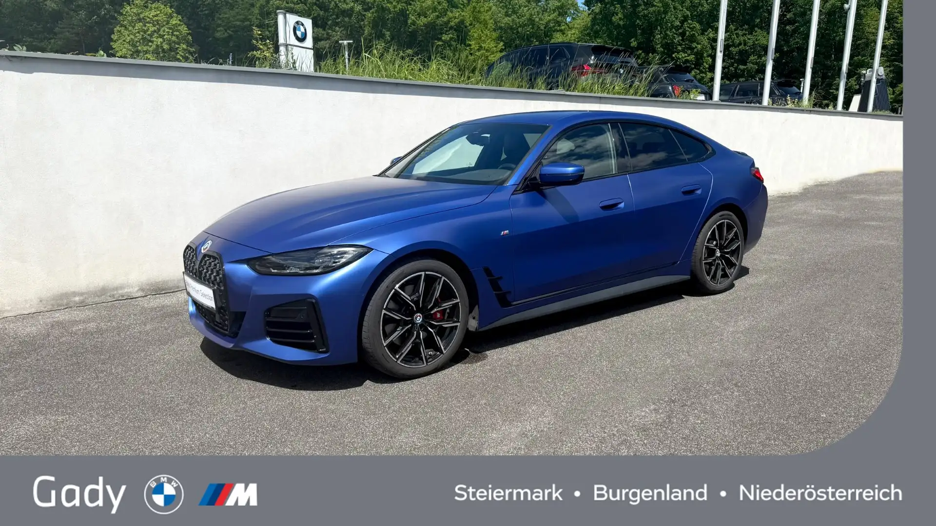 BMW 420 d Blau - 1