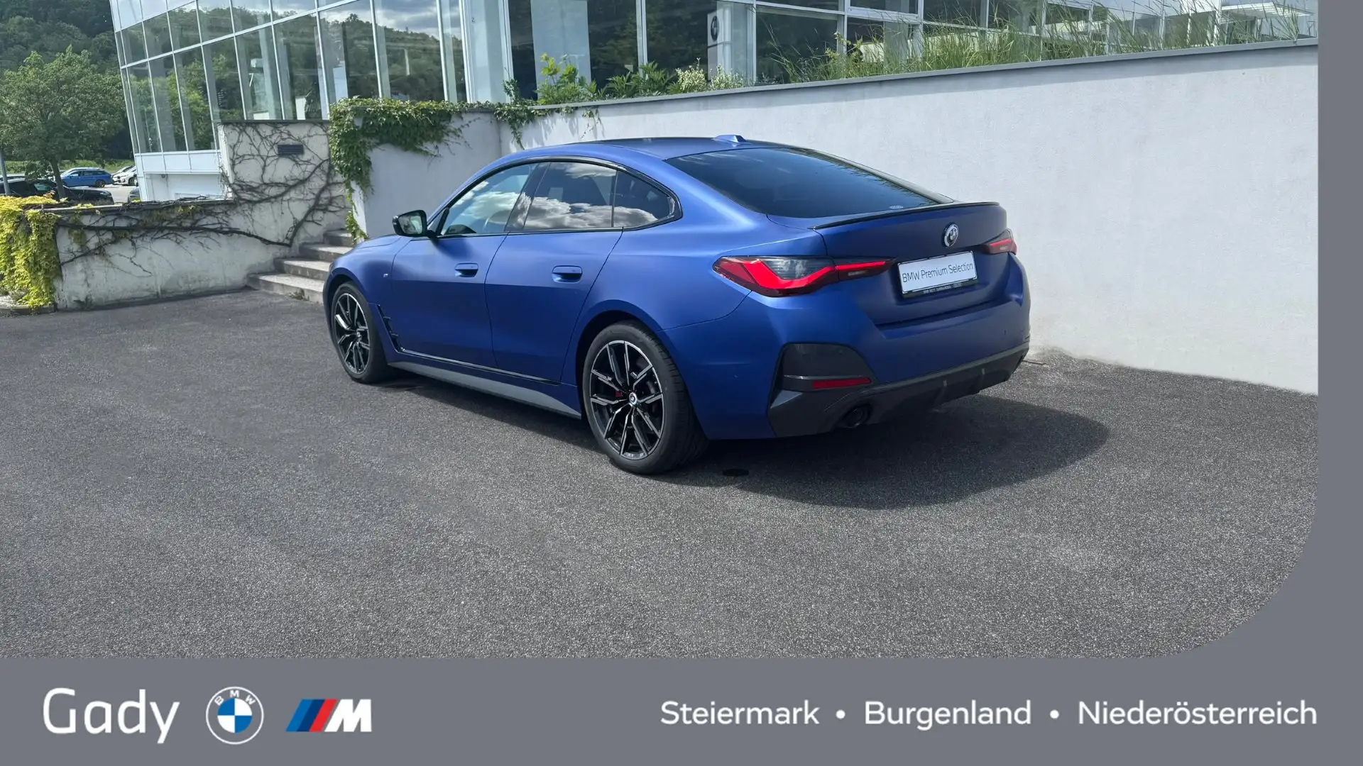 BMW 420 d Blau - 2