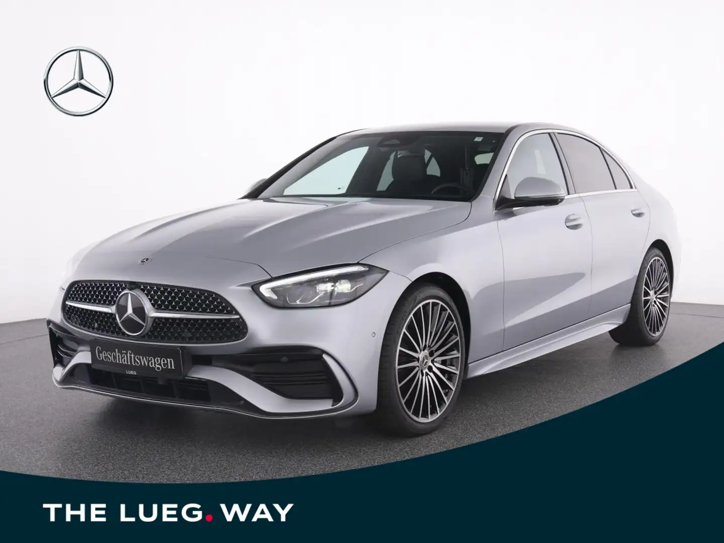 Mercedes-Benz C 180 AMG+19"+AHK+SOUND+360°+EDW+MEMORY+TOTW.+++ Argent - 1
