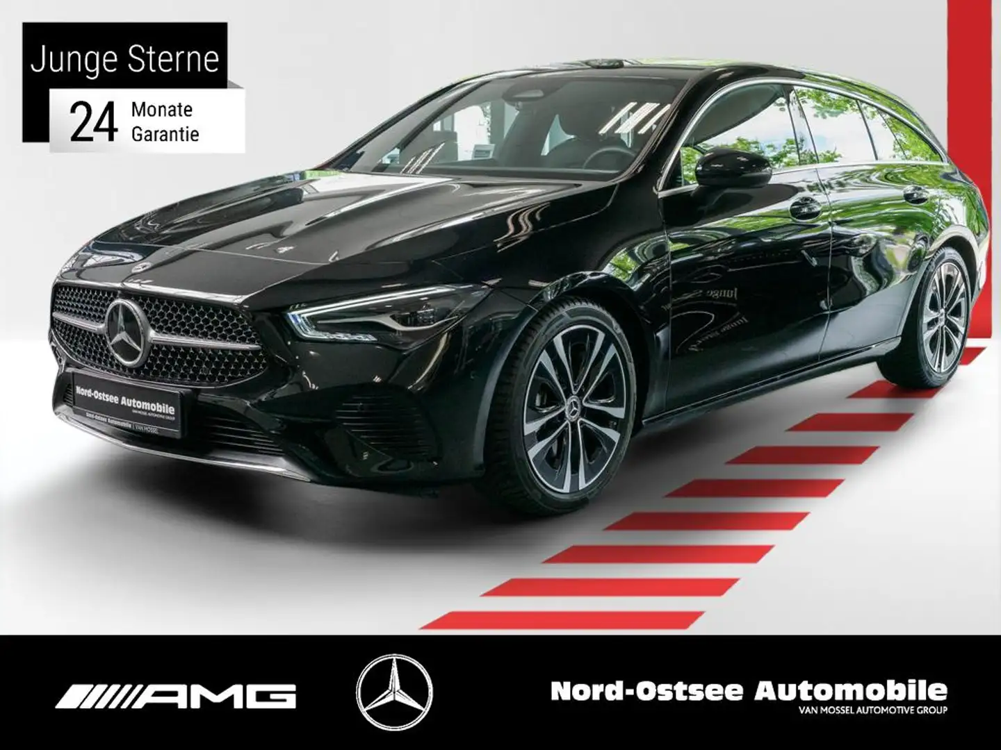 Mercedes-Benz CLA 200 SB PROGRESSIVE  DISTRO 360° KAMERA LED Zwart - 1
