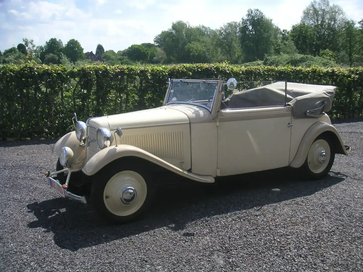 Oldtimer Adler Trumpf 1,5AV Beige - 2