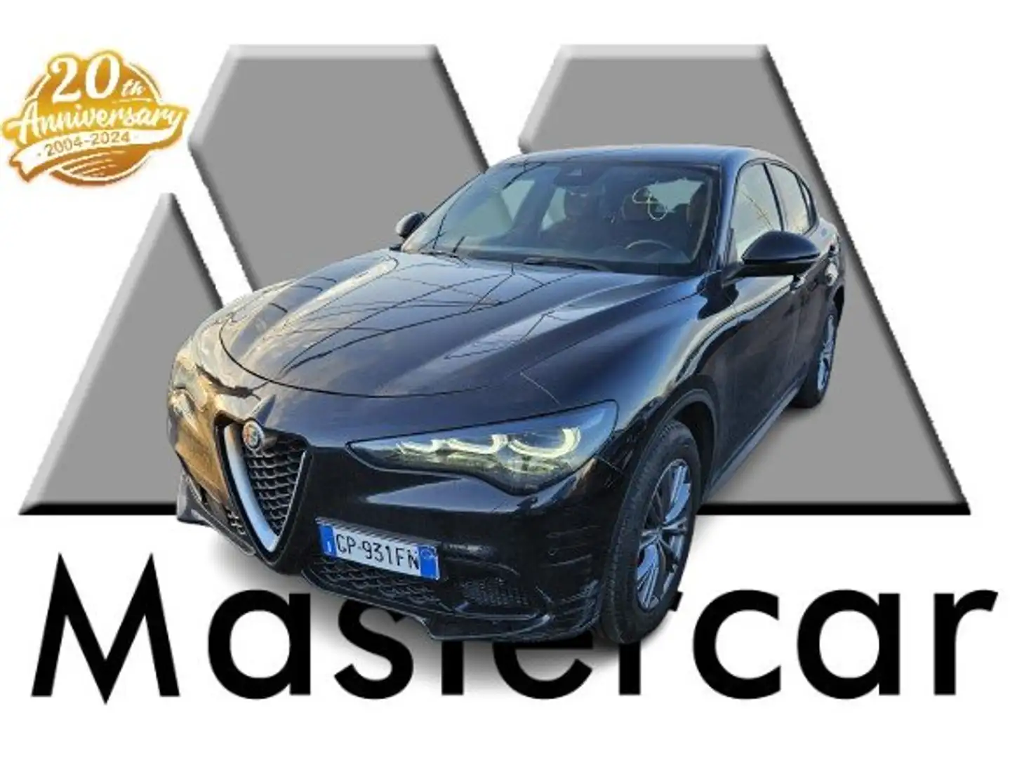 Alfa Romeo Stelvio Stelvio 2.2 t Super Q4 210cv auto TG : GP931FN Noir - 1