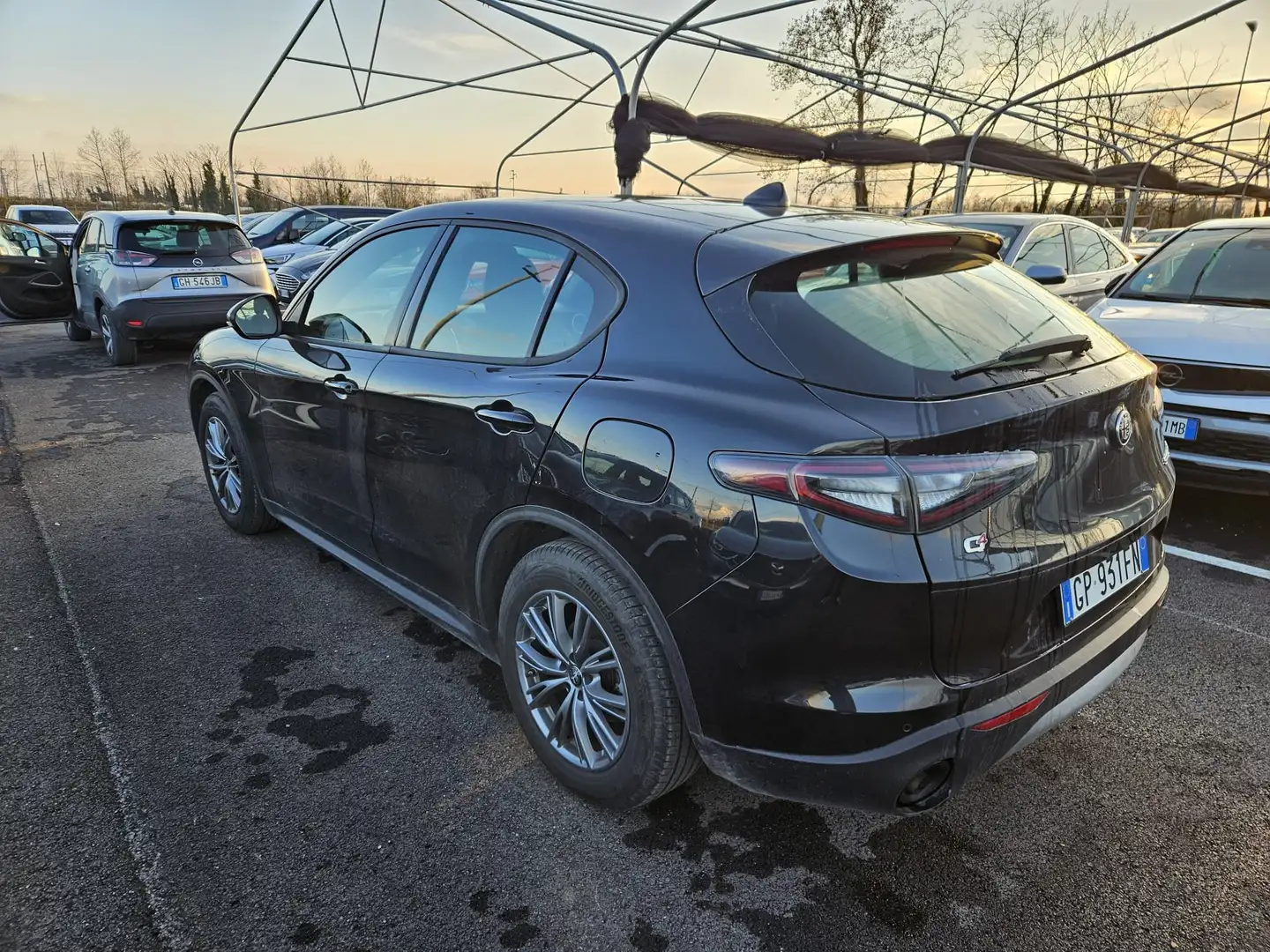 Alfa Romeo Stelvio Stelvio 2.2 t Super Q4 210cv auto TG : GP931FN Noir - 2