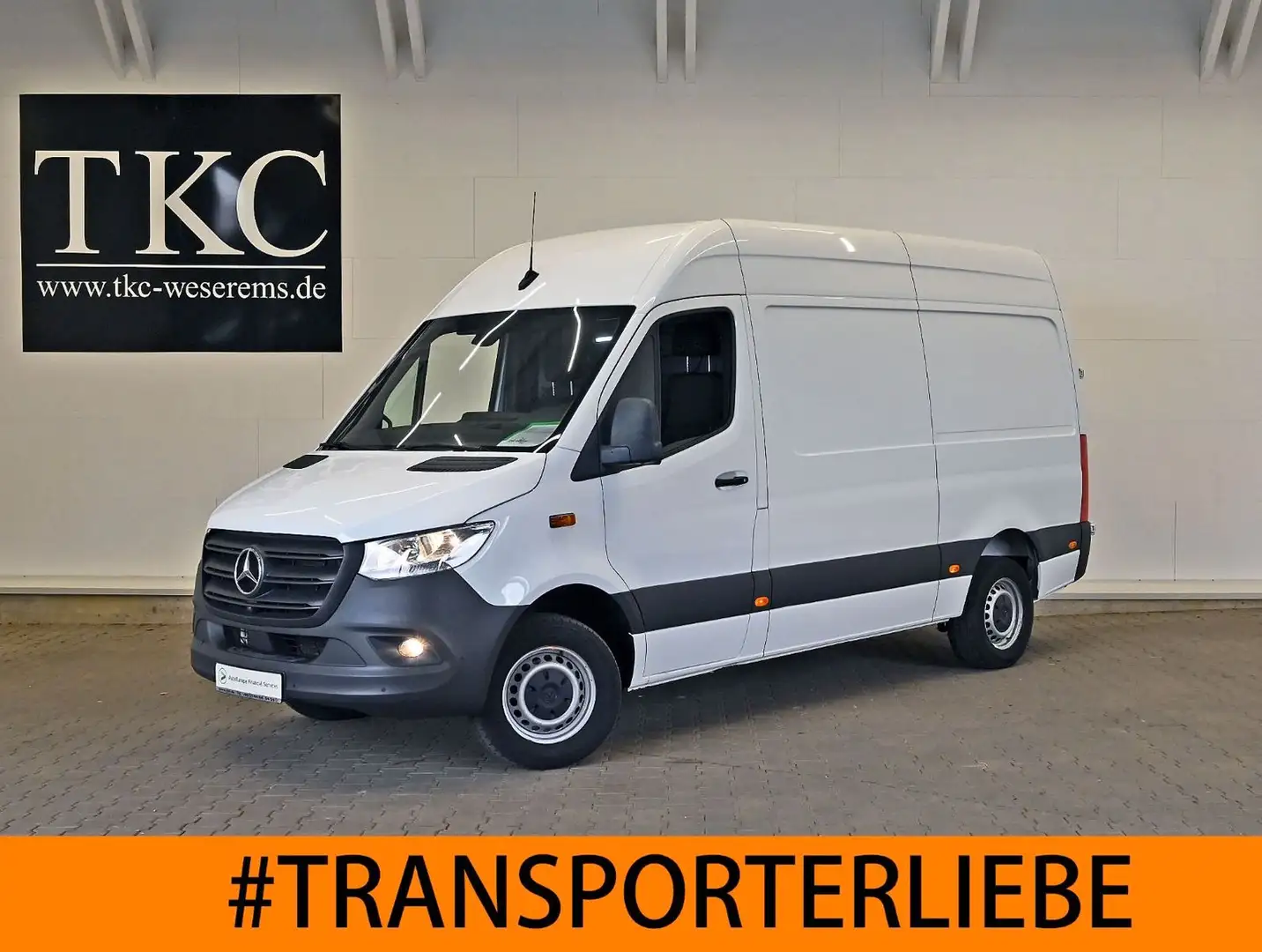 Mercedes-Benz Sprinter 317 CDI/36 MR L2H2 Klima Navi #T185 Blanco - 1