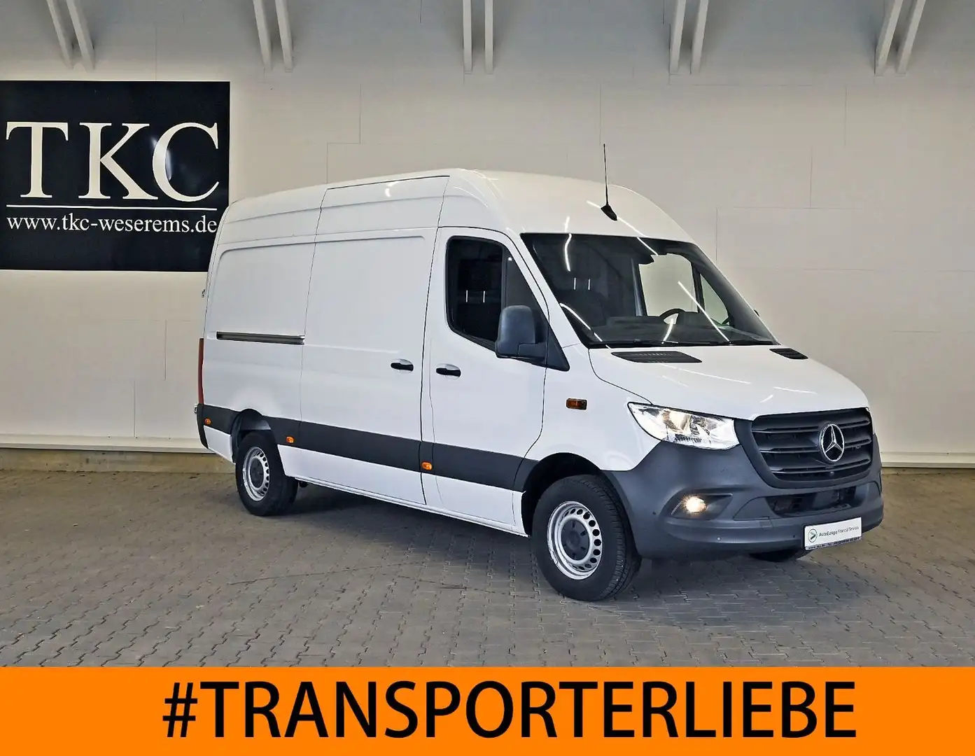 Mercedes-Benz Sprinter 317 CDI/36 MR L2H2 Klima Navi #T185 Blanco - 2