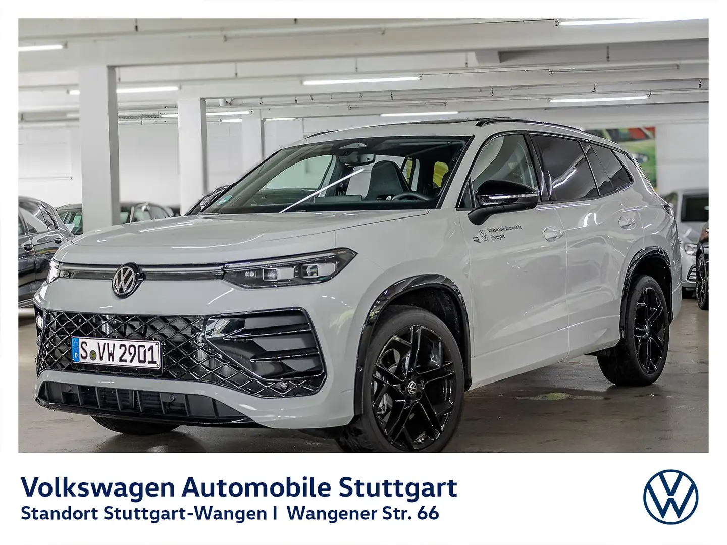 Volkswagen Tayron R-Line 2.0 TDI DSG Navi Kamera AHK Pano Weiß - 1