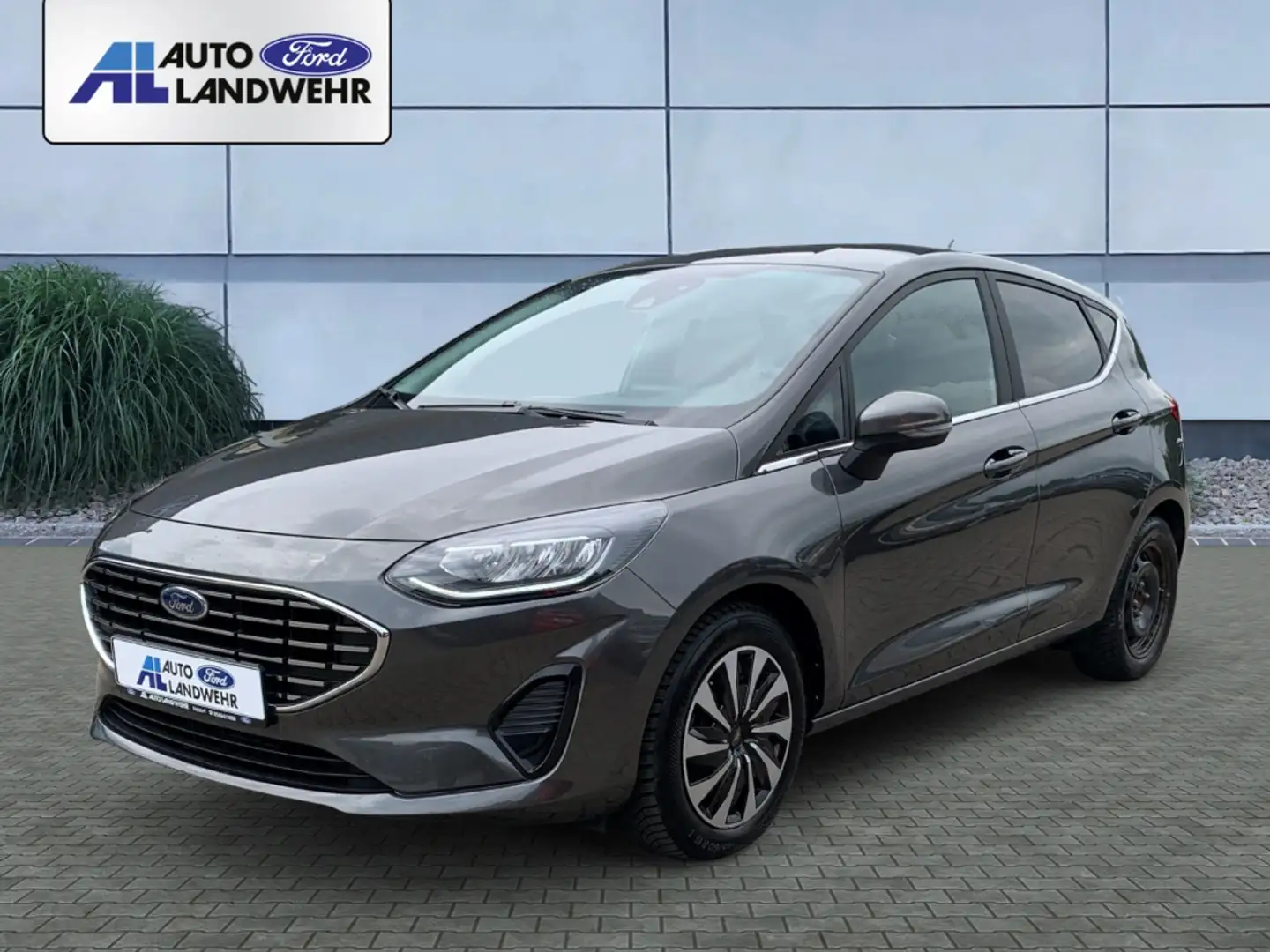 Ford Fiesta Titanium 1.0 EcoBoost M-Hybrid EU6d LED Klimaautom Grau - 1