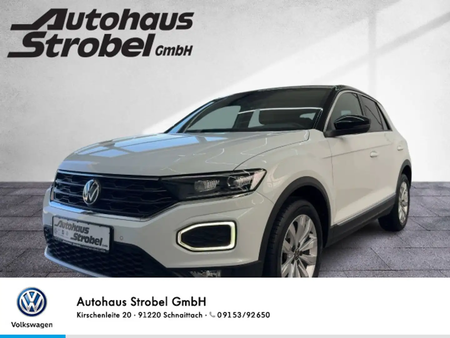 Volkswagen T-Roc 1.5 TSI DSG Sport ACC Navi Kamera "beatsAu Weiß - 1