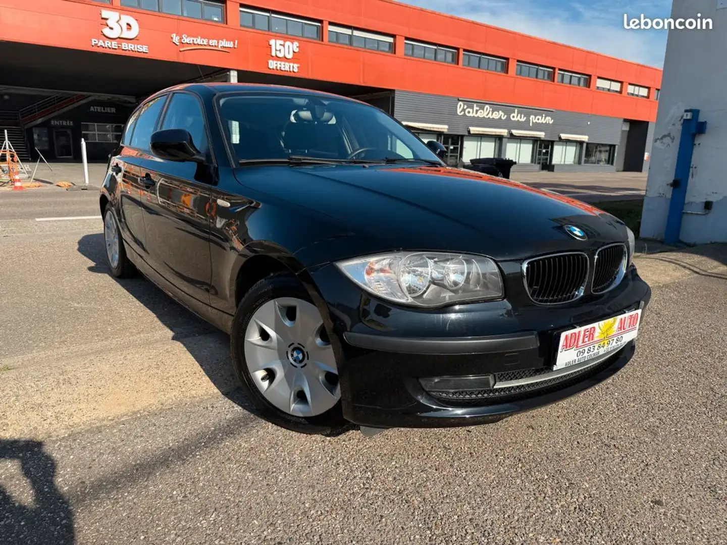 BMW 116 SERIE 116i 122ch Pack Confort 5p Noir - 1