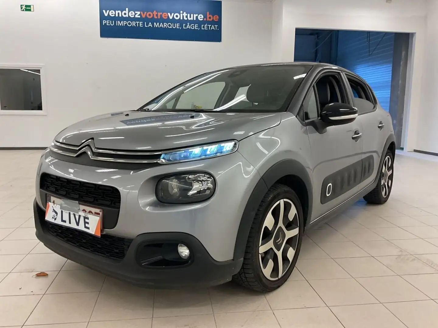 Citroen C3 C3 1.6 bluehdi Elle s Grigio - 1