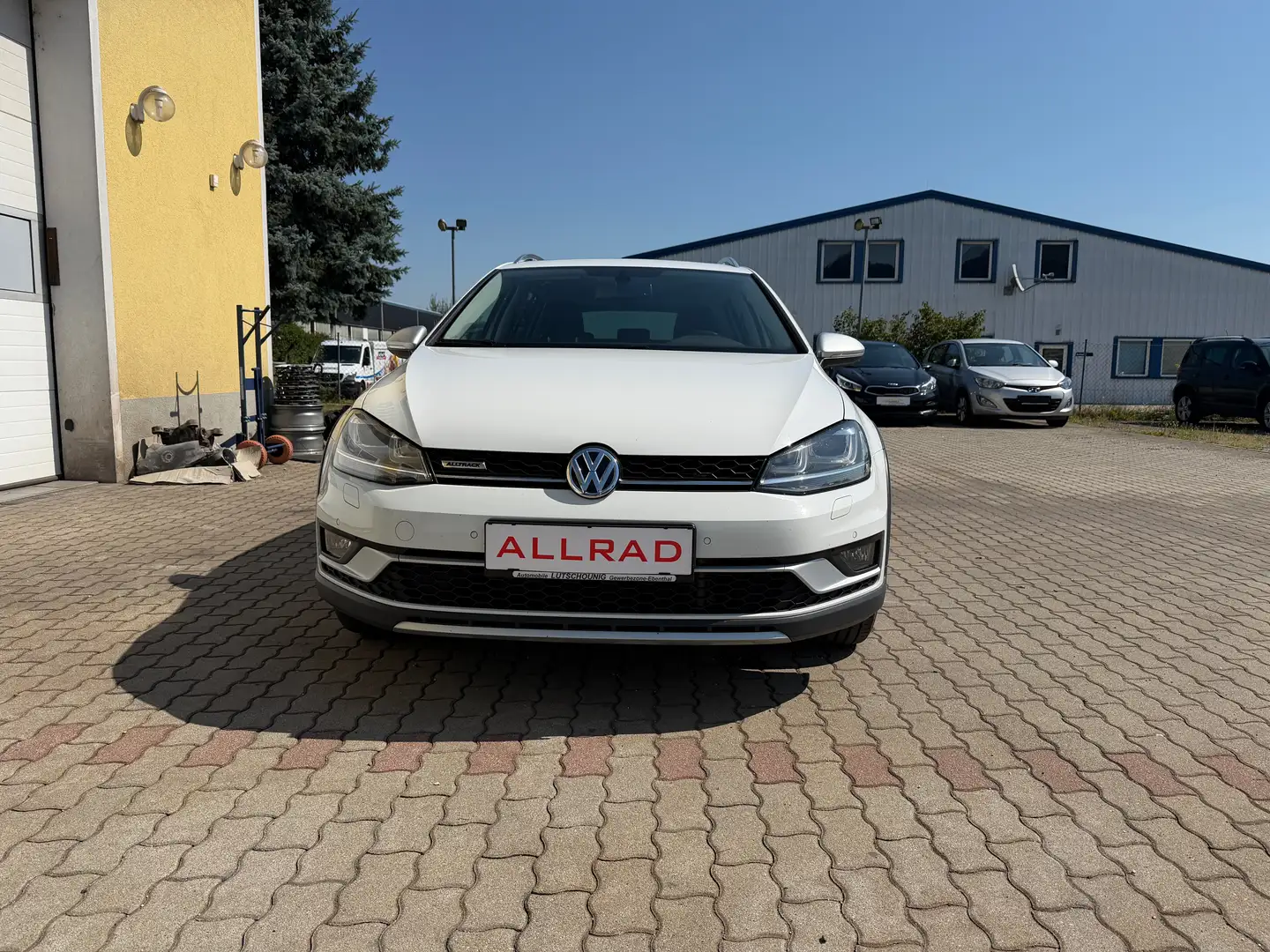 Volkswagen Golf Variant 1.6 TDI 4 Motion Alltrack Weiß - 1