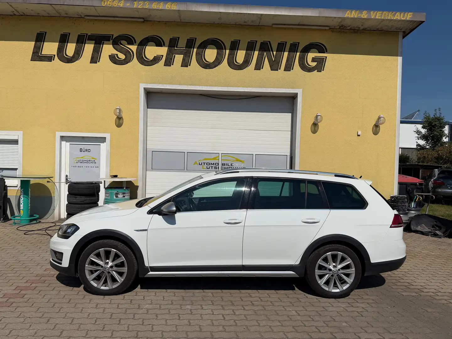 Volkswagen Golf Variant 1.6 TDI 4 Motion Alltrack Weiß - 2