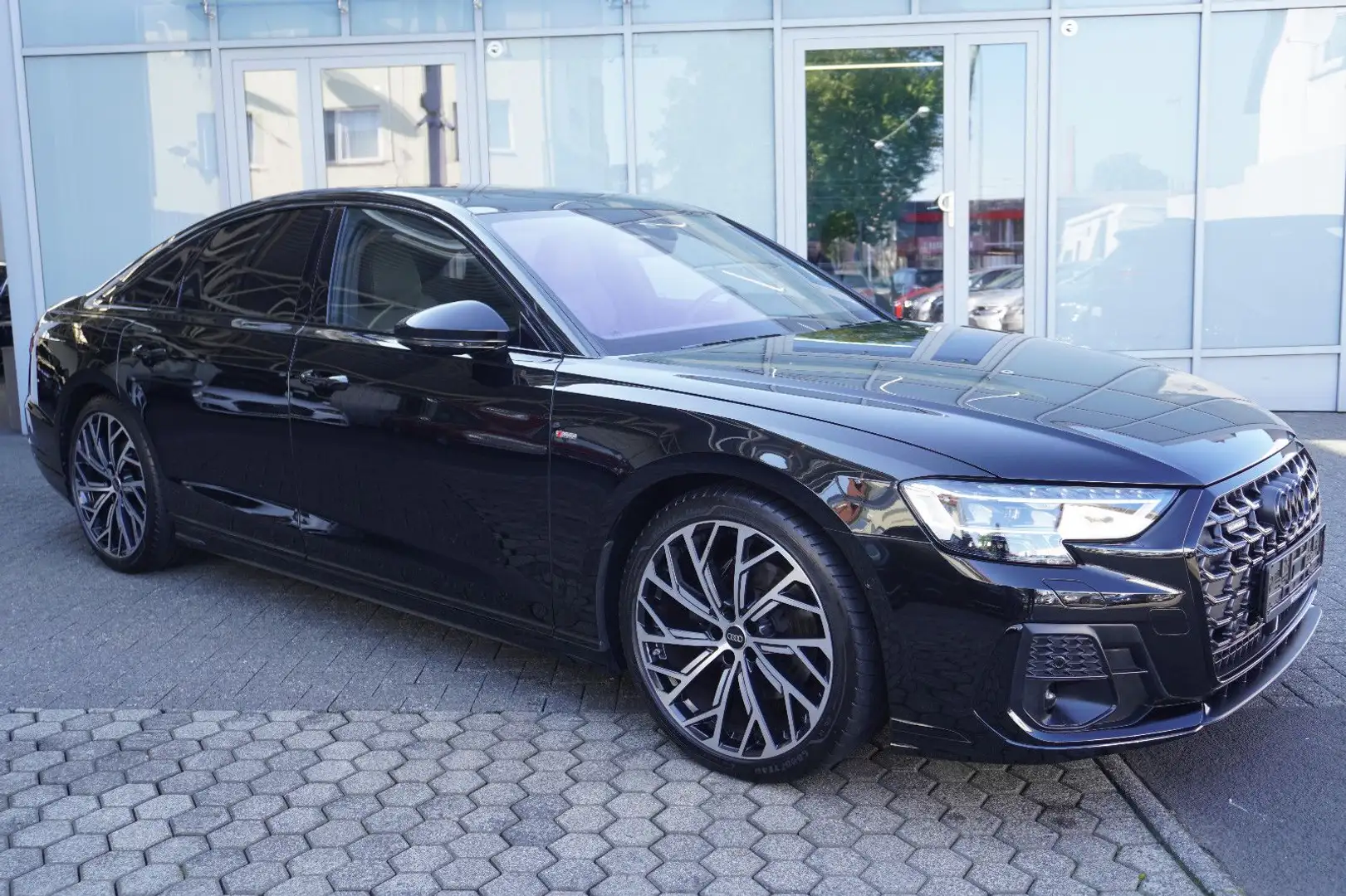 Audi A8 50 TDI quattro 2xS line/B&O3D/Pano/Dig.Matrix Schwarz - 1