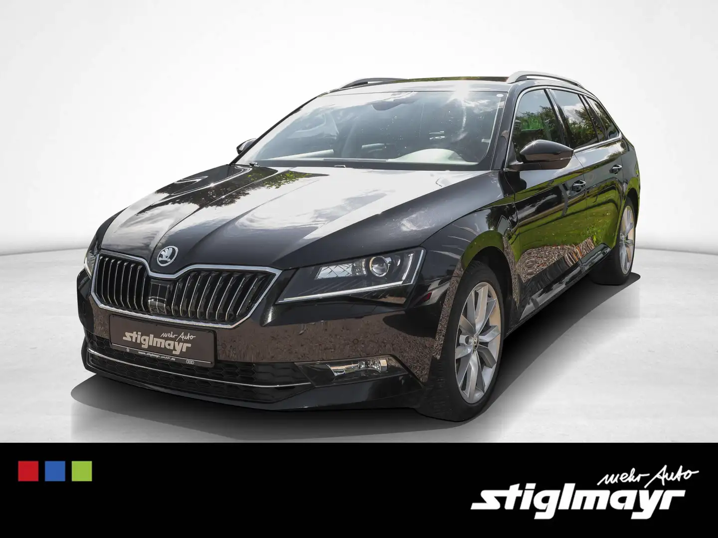 Skoda Superb Combi 2.0 TDI Style 4x4 +AHK+KLIMA+NAVI Noir - 1