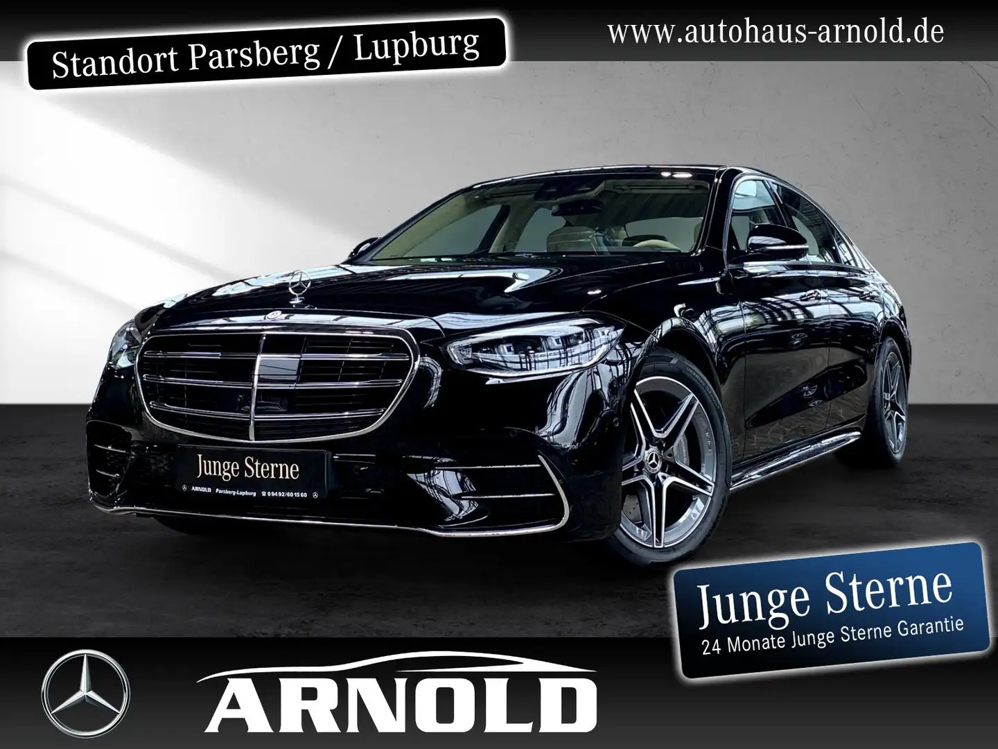 Mercedes-Benz S 580 S 580 4M AMG Line Exklusiv Pano TV HUD AIRM Dist Schwarz - 1