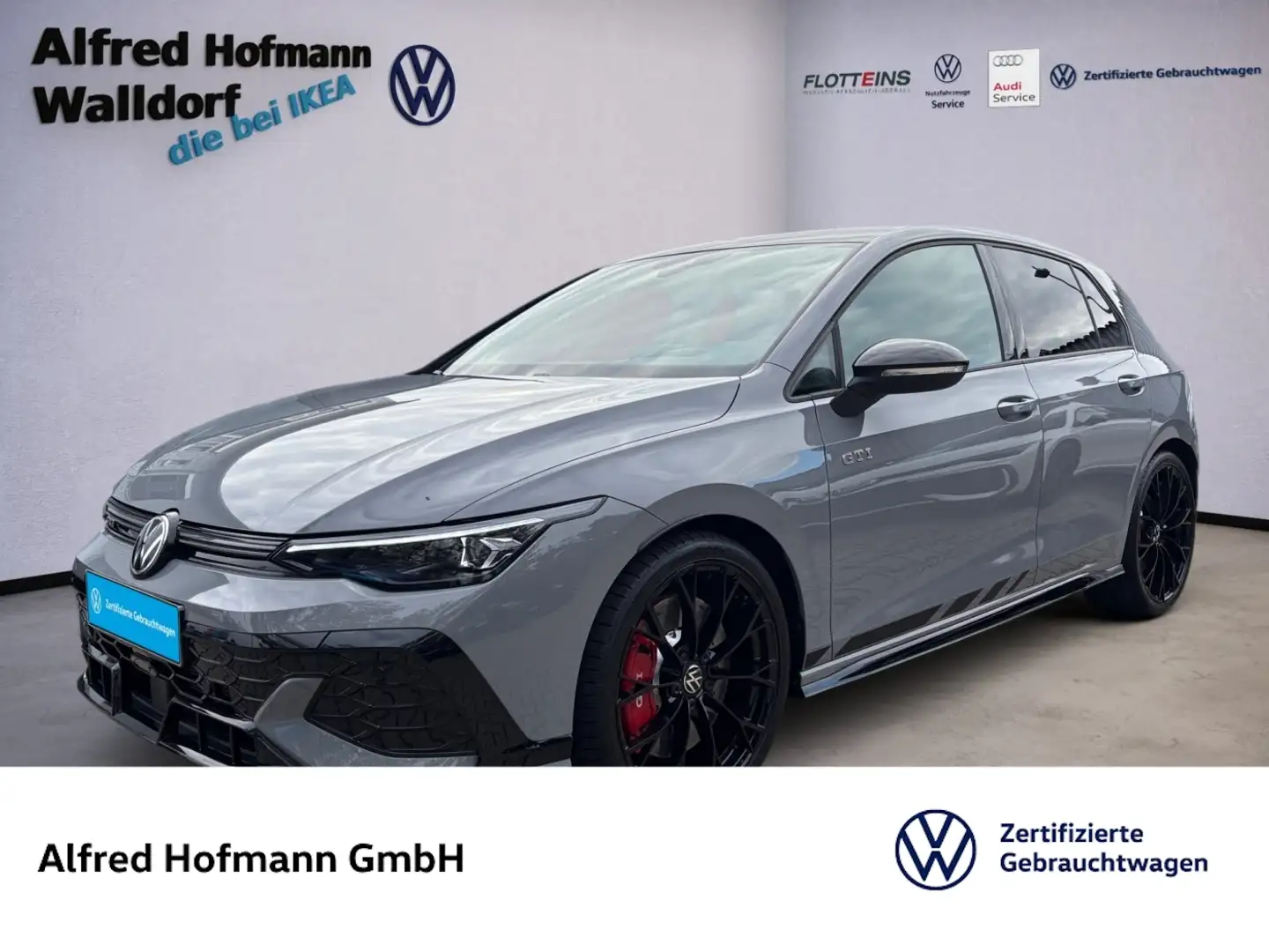 Volkswagen Golf VIII 2.0 TSI GTI DSG CLUBSPORT NAVI LED ACC Grijs - 1