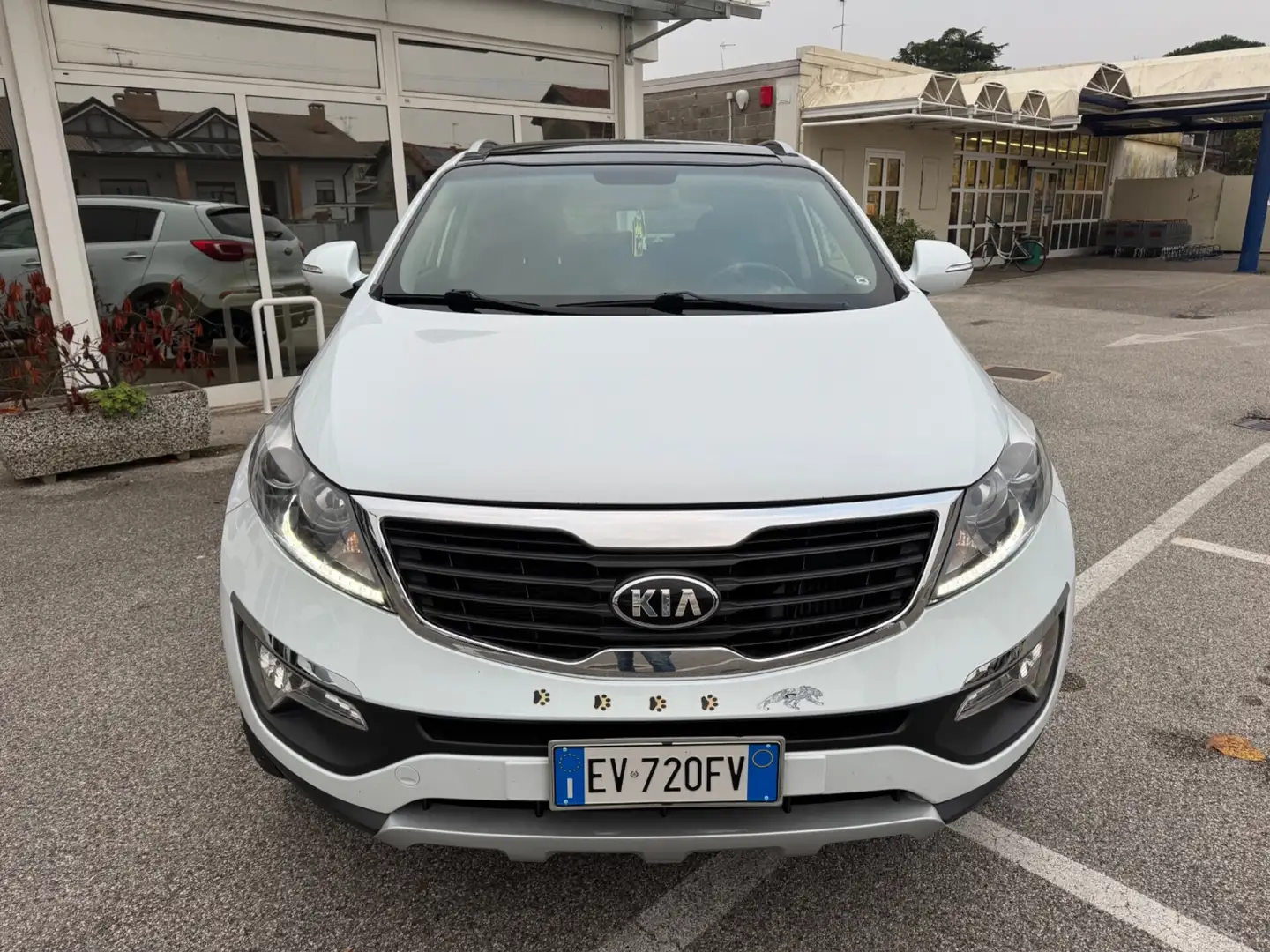 Kia Sportage Sportage 2.0 CRDI 184CV AWD GANCIO TRAINO Bianco - 2