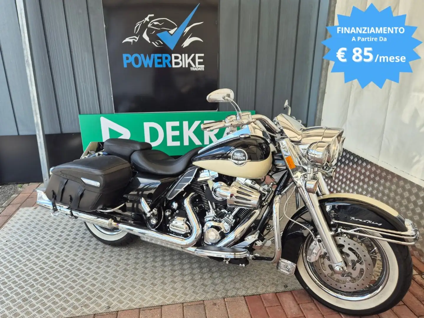 Harley-Davidson Road King CLASSIC Wit - 1
