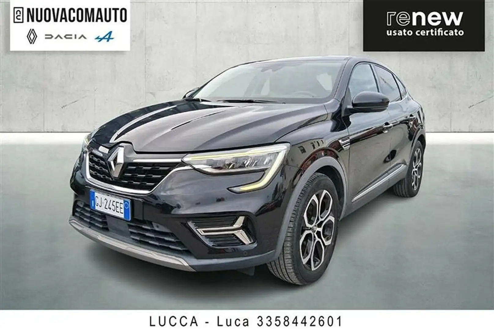 Renault Arkana 1.6 hybrid Intens E-Tech 145cv Fekete - 1