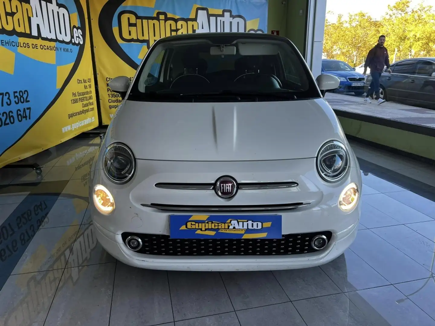Fiat 500 1.2 GLP Lounge Wit - 2