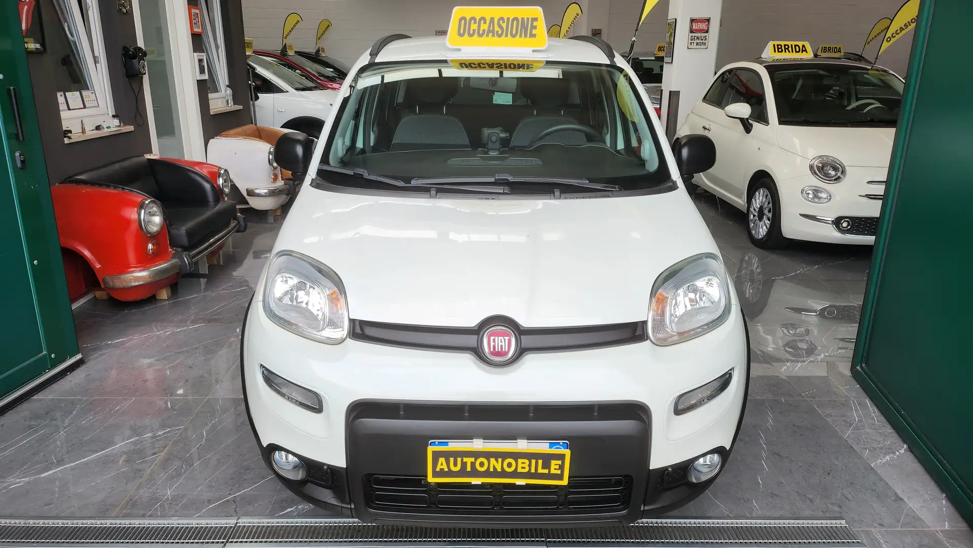 Fiat Panda Panda III 2021 Cross 0.9 t.air t. natural power Bianco - 1