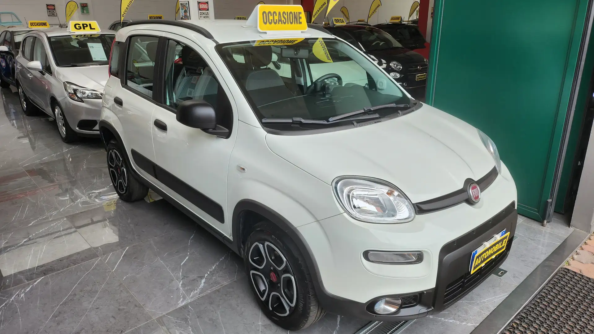 Fiat Panda Panda III 2021 Cross 0.9 t.air t. natural power Bianco - 2