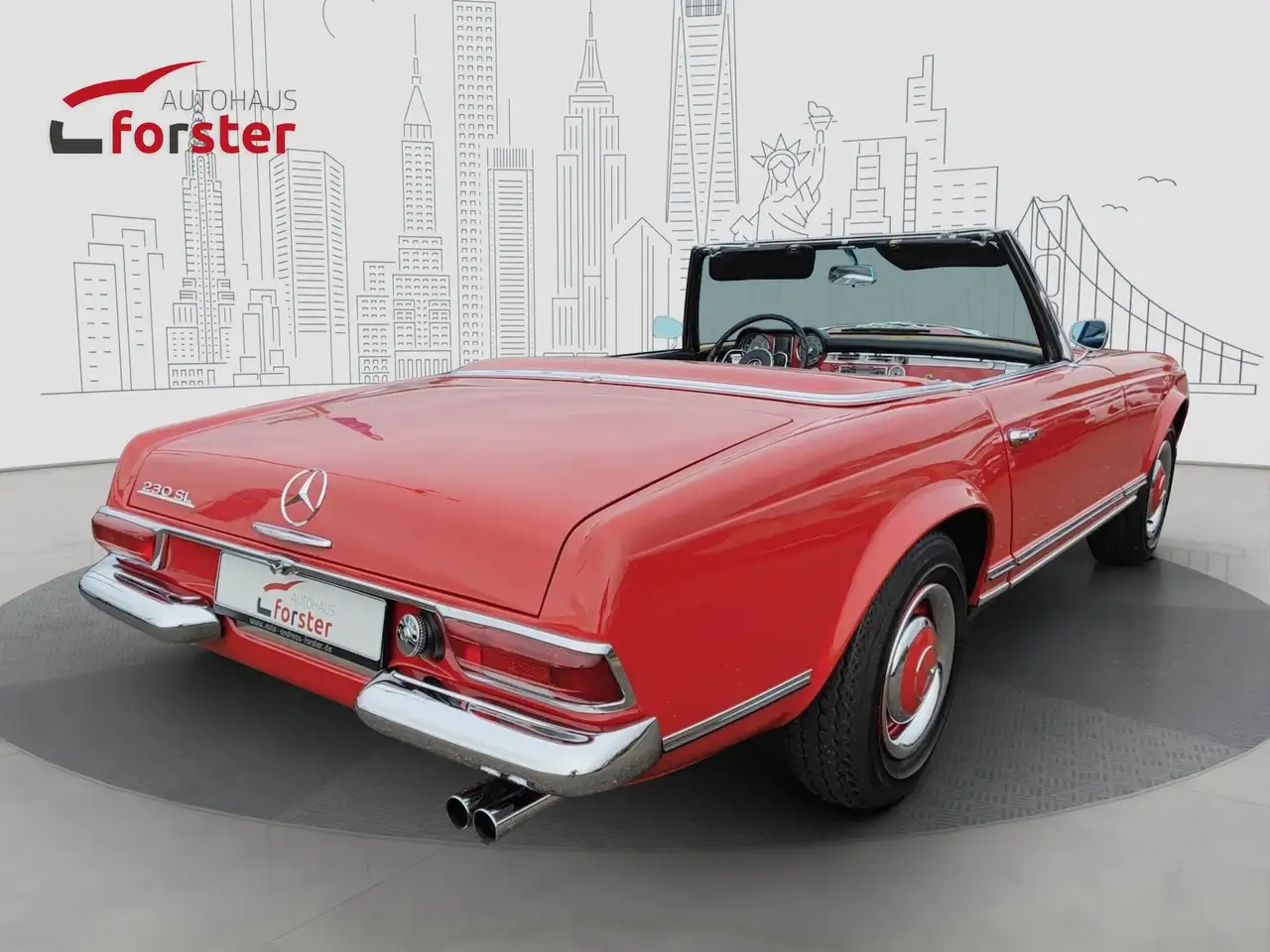 Mercedes-Benz 230 SL Pagode KAT nachger. der Umwelt zuliebe, foto 4