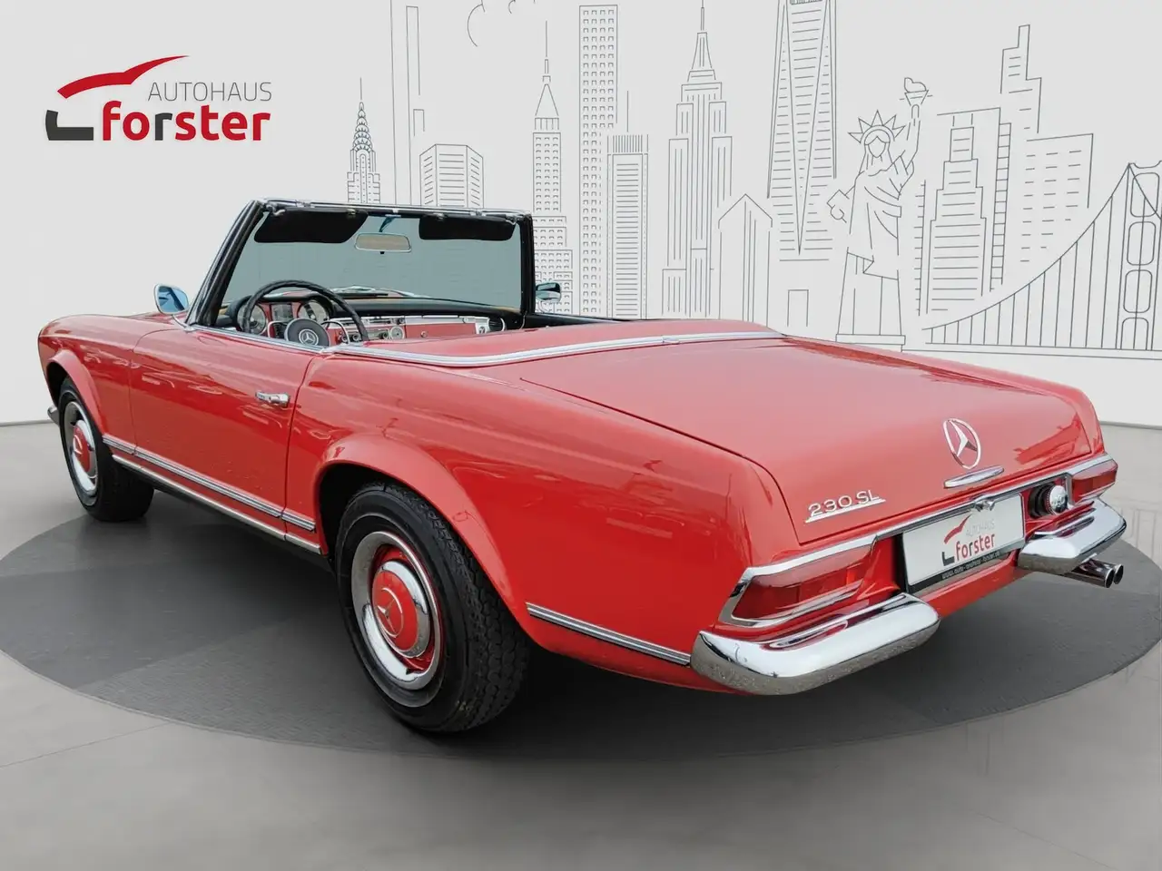 Mercedes-Benz 230 SL Pagode KAT nachger. der Umwelt zuliebe, foto 6