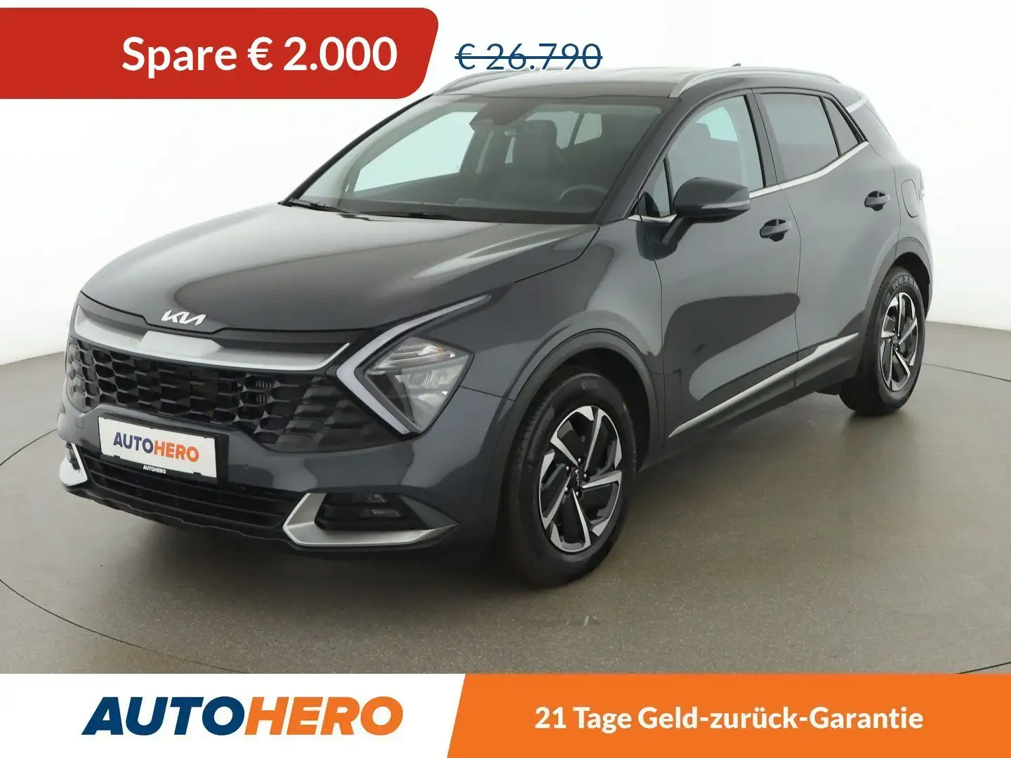 Kia Sportage 1.6 TGDI Mild-Hybrid Vision *LED*NAVI*CAM*SPUR* Gris - 1
