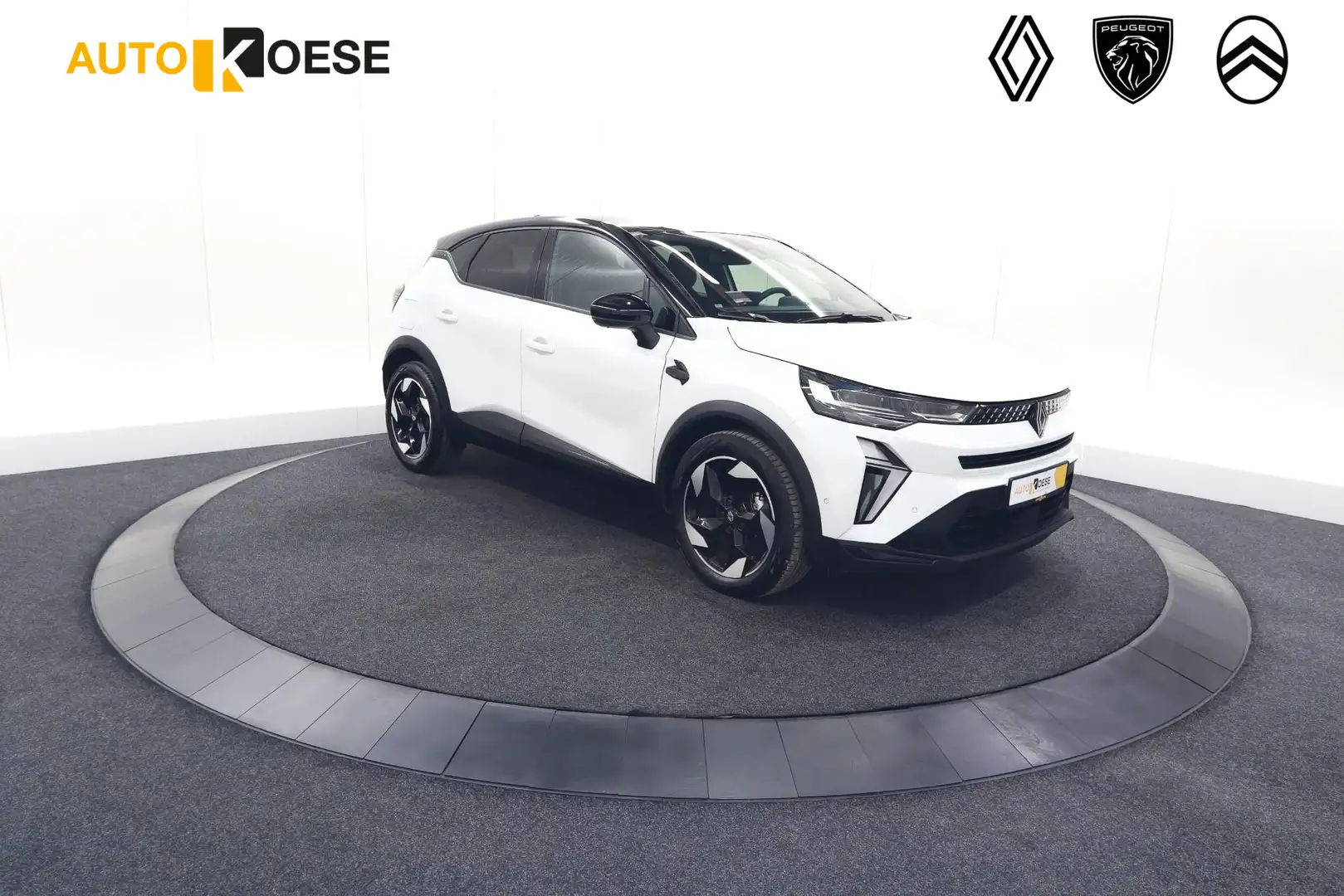 Renault Captur Mild Hybrid 160 EDC Techno | Camera | Navigatie | Blanc - 1