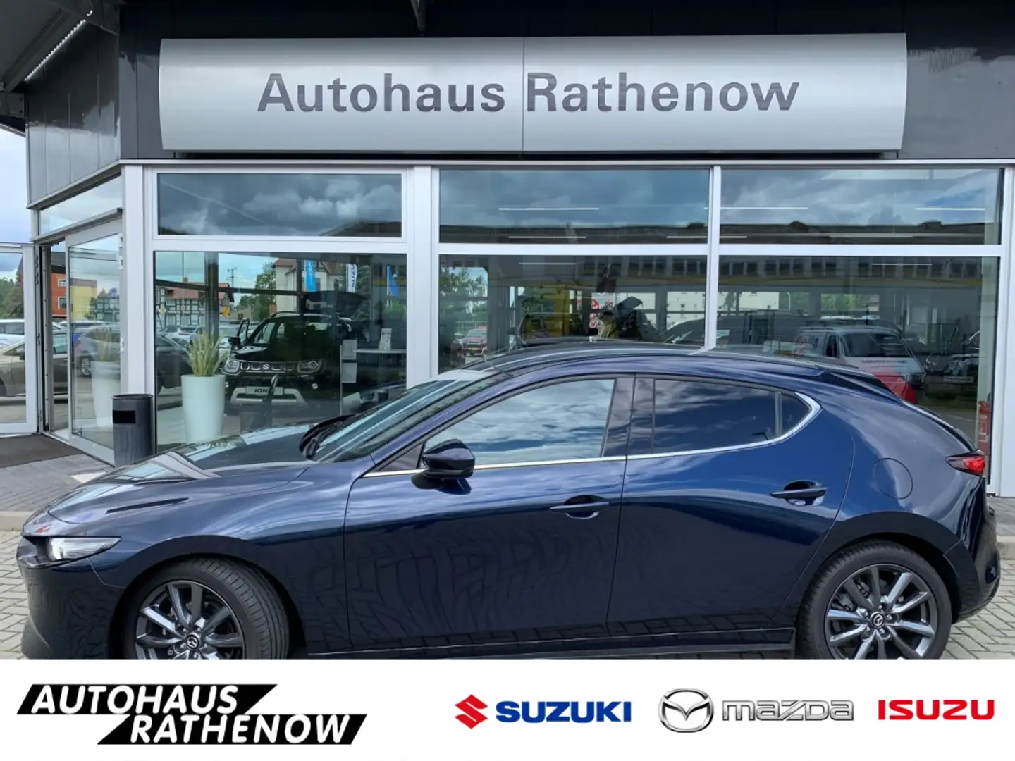 Mazda 3 Selection SKYACTIV-G 2.0 M-Hybrid MATRIX-LED Navi Bleu - 1
