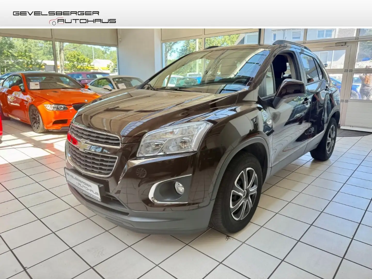 Chevrolet Trax 4x4 LS+ 1.4 1.Hand+VFW Alarm Temp PDC Berganfahras Braun - 1