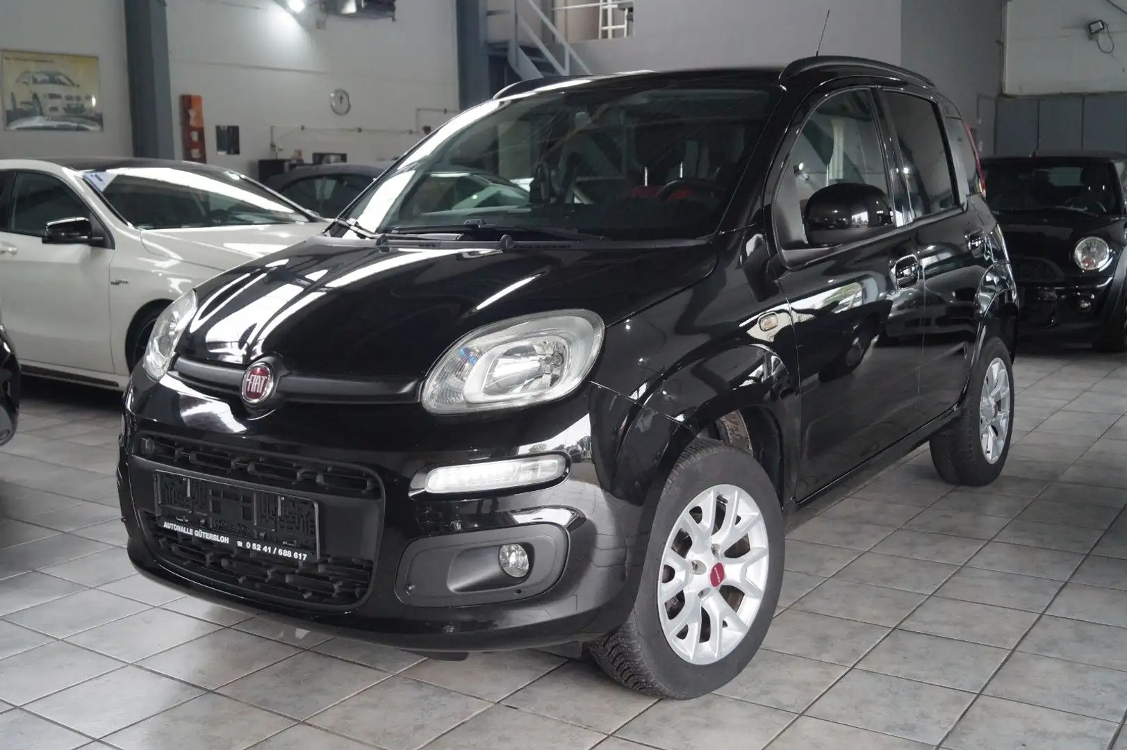 Fiat Panda 0.9 TwinAir Lounge*Erdgas+Benzin 40l Tank* Schwarz - 1