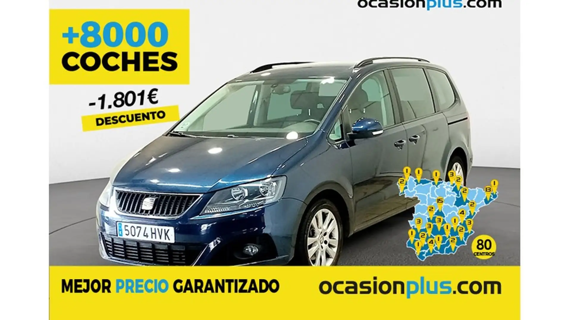 SEAT Alhambra 2.0TDI CR Start&Stop Style 177 Azul - 1