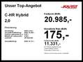 Toyota C-HR Hybrid 2,0  TEAM D SHZ PDC v+h Kamera TOP Zilver - thumbnail 3