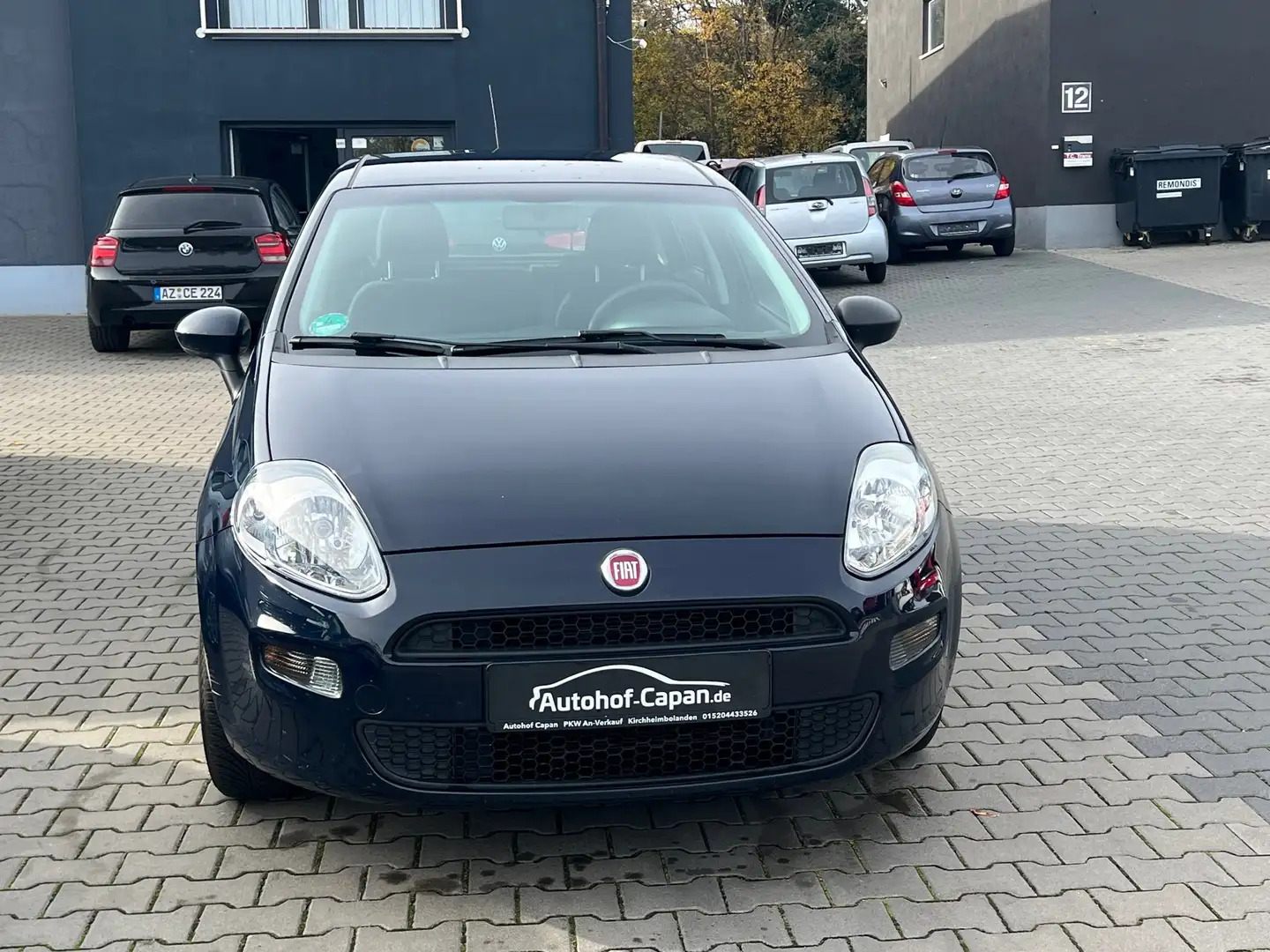 Fiat Punto Punto Pop/Klima/5Tur/Eu5/2.Ha/ZV/Wenig km/TUV NEU Blau - 2