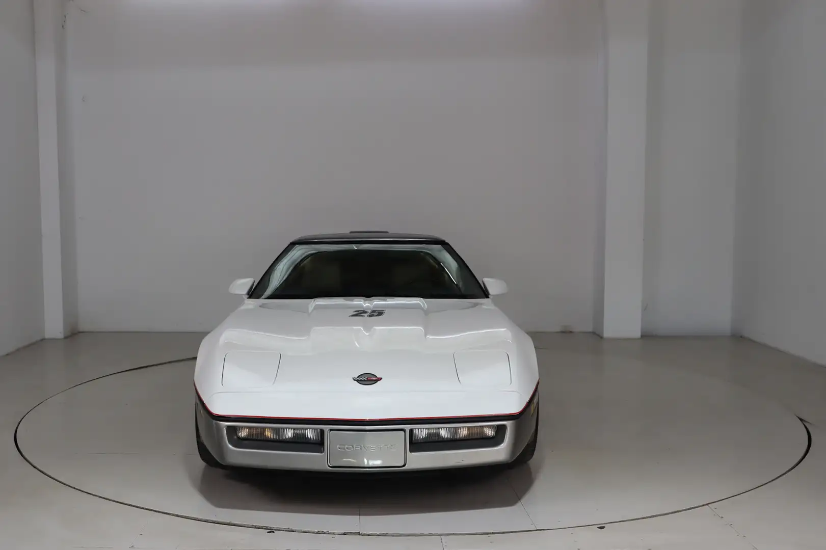 Corvette C4 * Leder * el. Fensterheber Weiß - 2