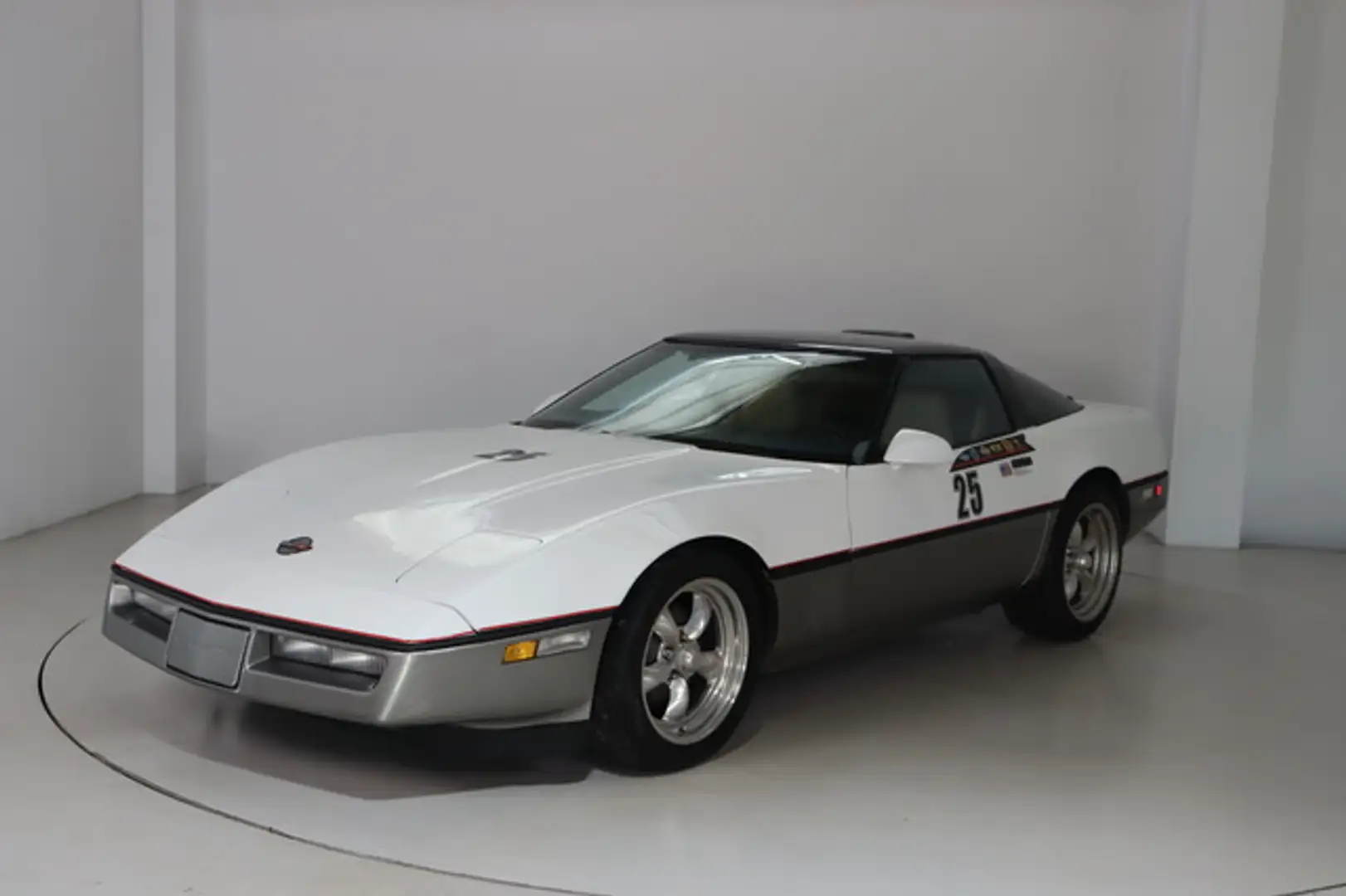 Corvette C4 * Leder * el. Fensterheber Blanc - 1