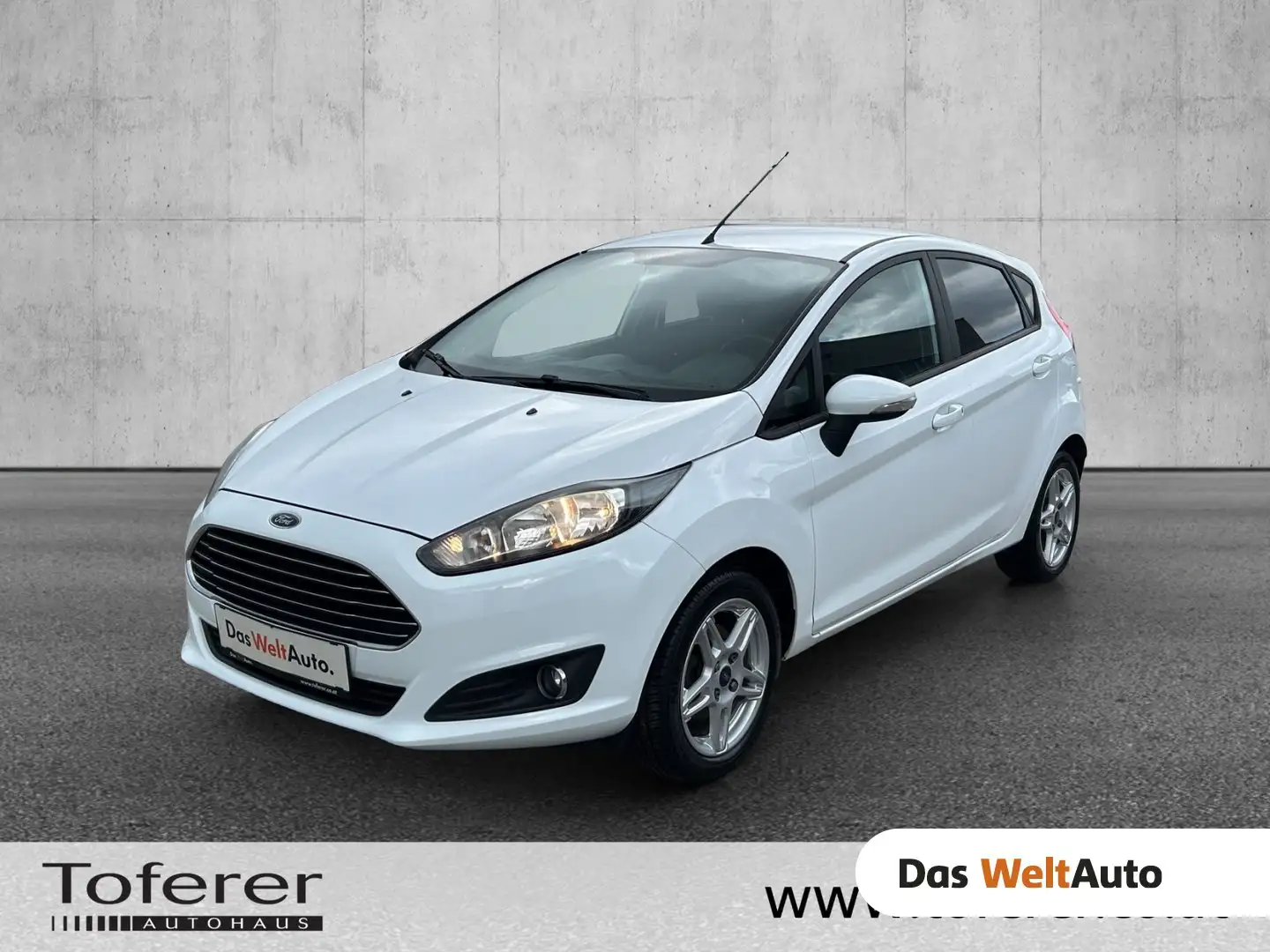 Ford Fiesta Easy 1,25 Weiß - 1