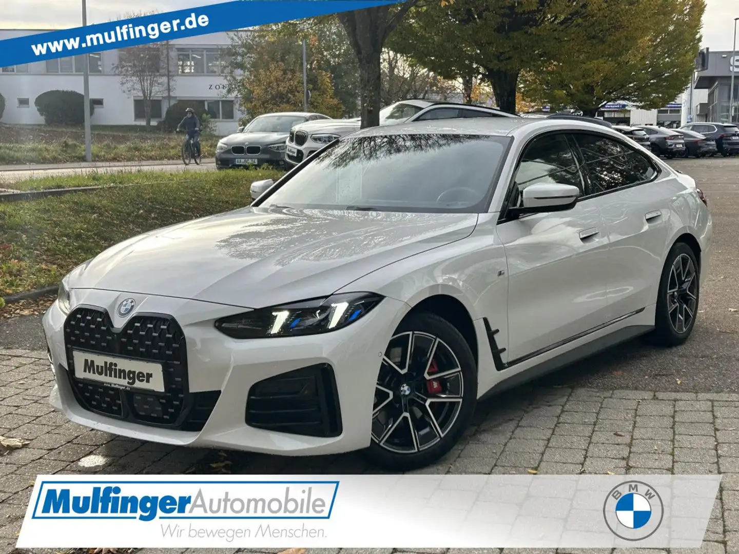 BMW 420 d GC.M Sport Pro HUD ACC Standh.SurrView HiFi Blanc - 1