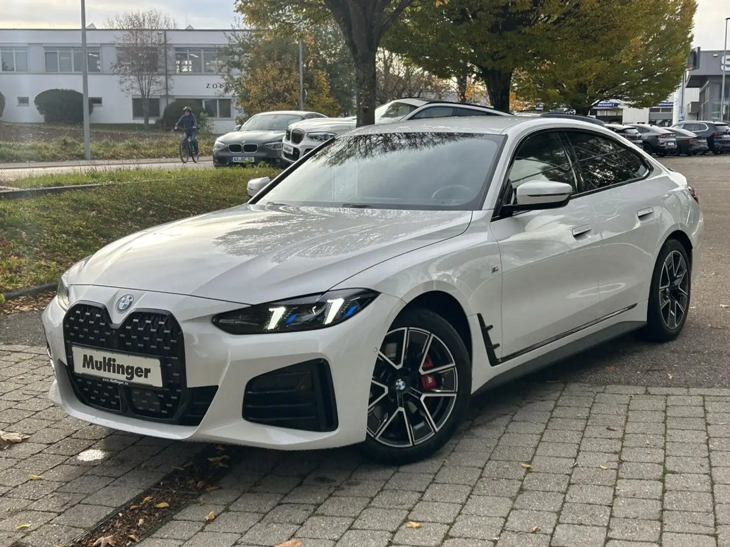 BMW 420 d GC.M Sport Pro HUD ACC Standh.SurrView HiFi Blanc - 2