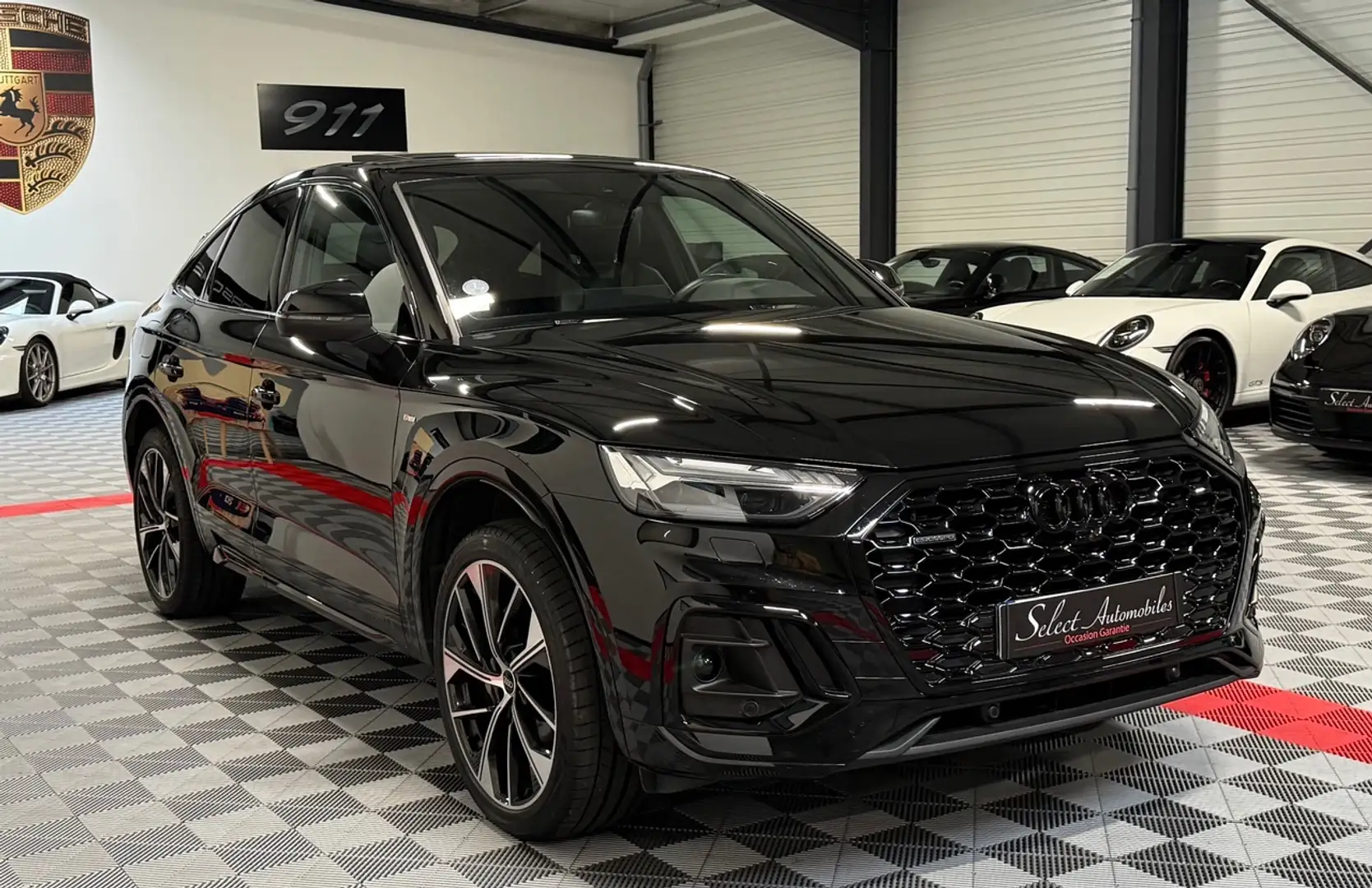 Audi Q5 Sportback Quattro S Line 50 TFSI e Hybrid 299ch Schwarz - 2