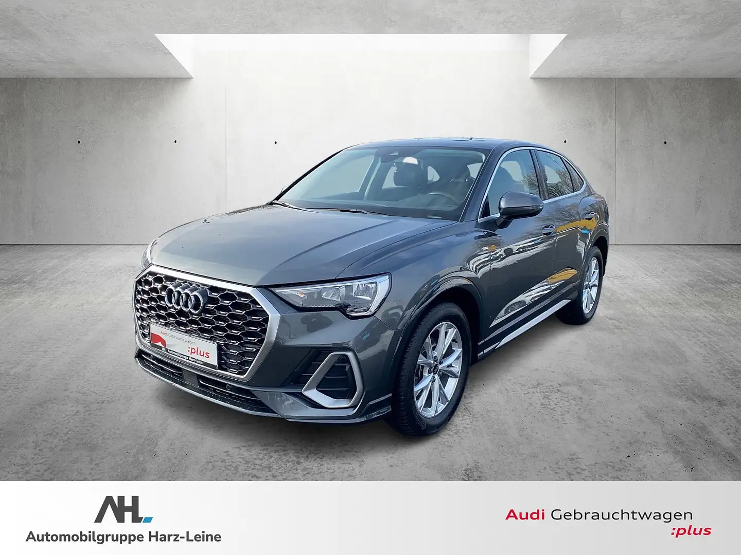 Audi Q3 Sportback 35 TDI S line S-tronic LED Navi ACC RFK Grau - 1