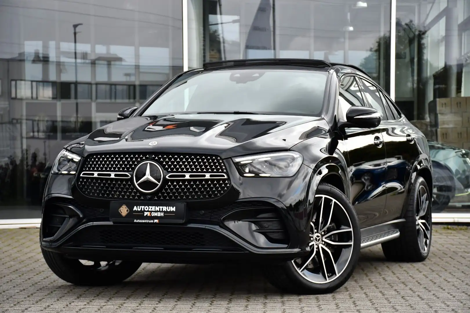 Mercedes-Benz GLE 450 d 4M AMG -PAKET Pano Head Up Burmester Schwarz - 1