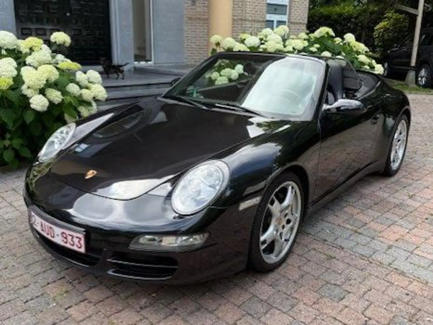 Porsche 997 911 Carrera 4 Cabriolet Noir - 2