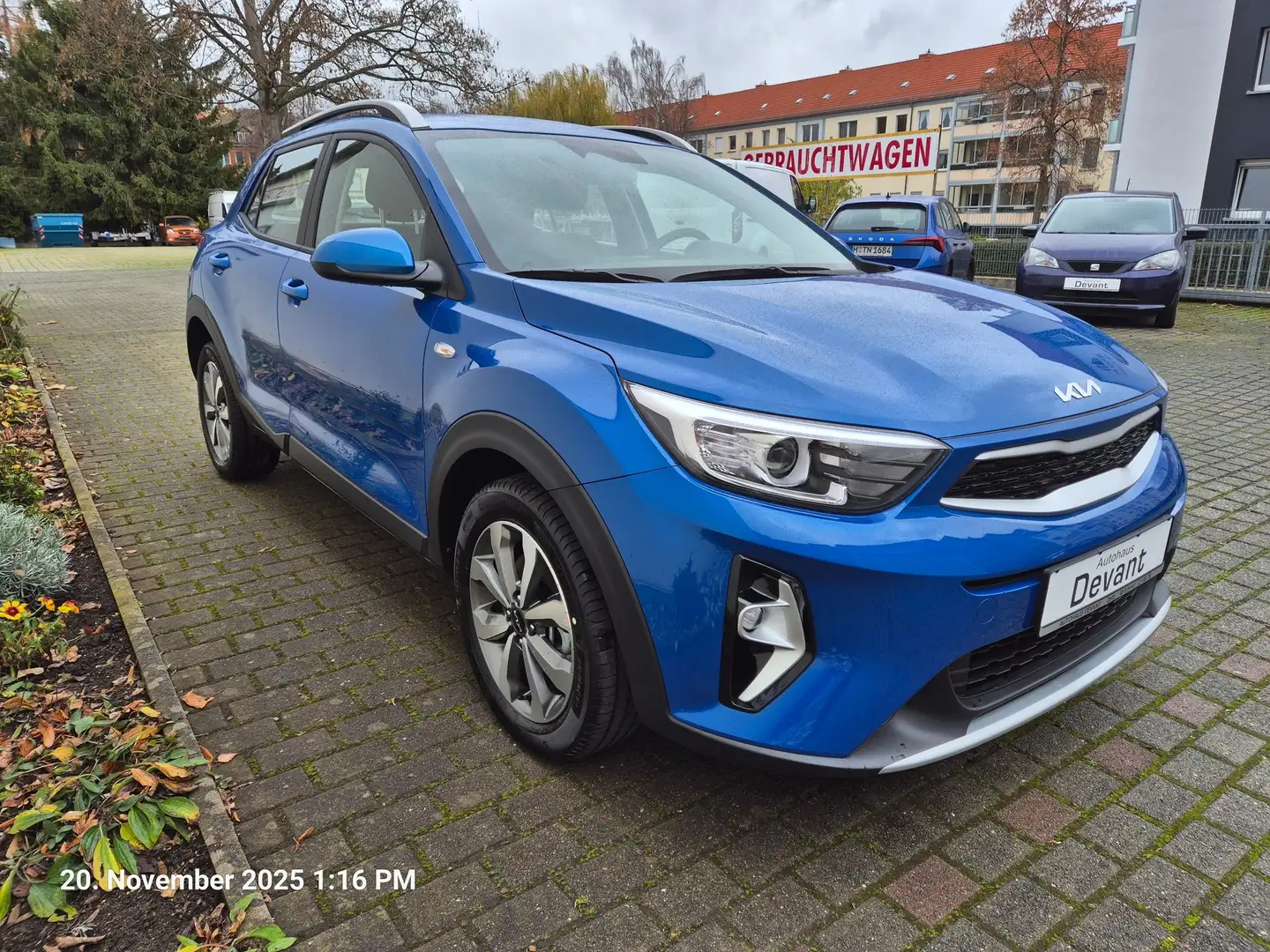 Kia Stonic 1,0T-GDi Spin Blau - 2