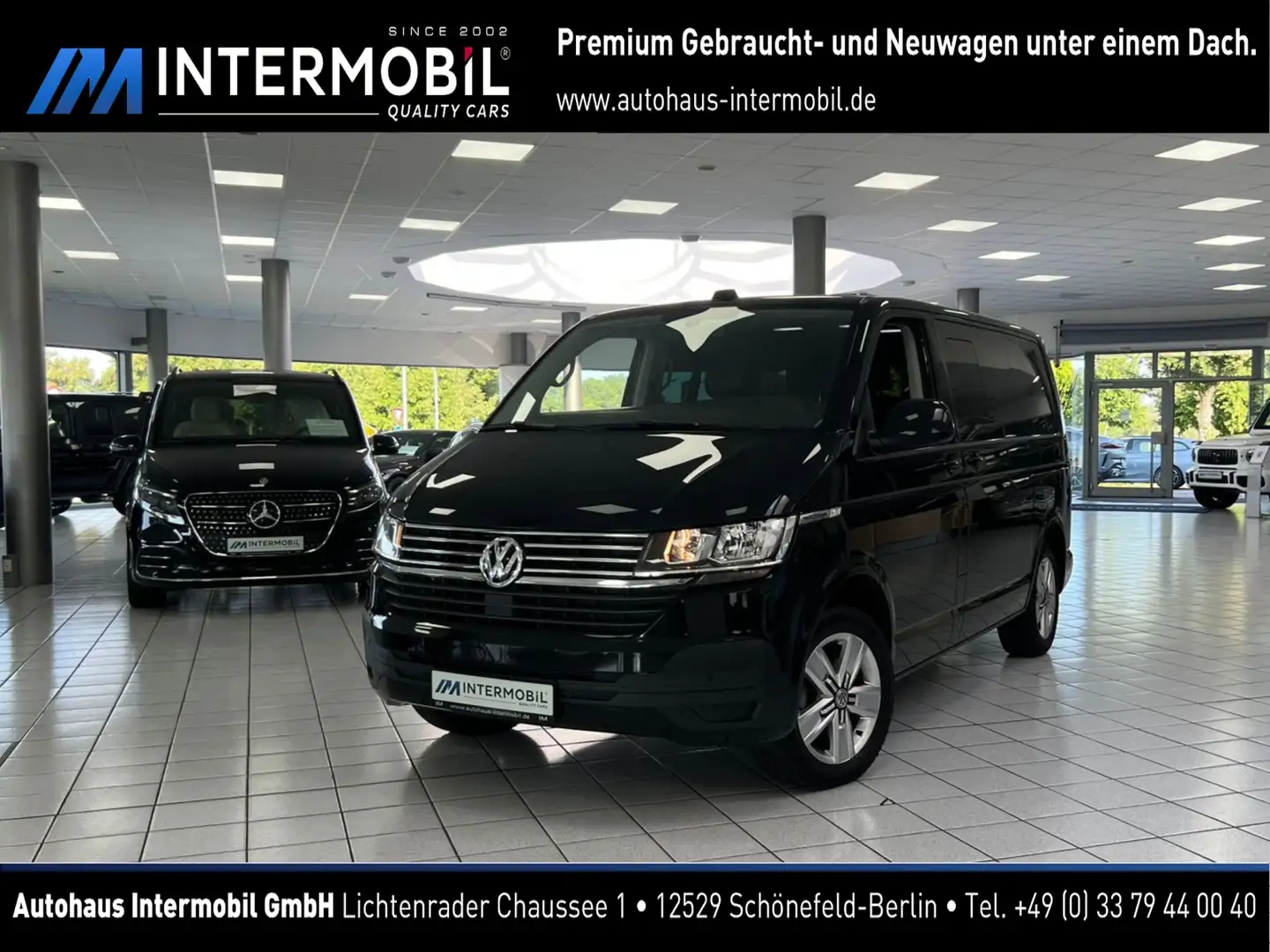 Volkswagen T6 Multivan 2.0 TDI Comfortline*Leder*AHK*DSG* Schwarz - 1